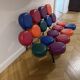 Marshmallow leather sofa by George Nelson for Vitra