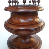 Late 19th century solid walnut planter