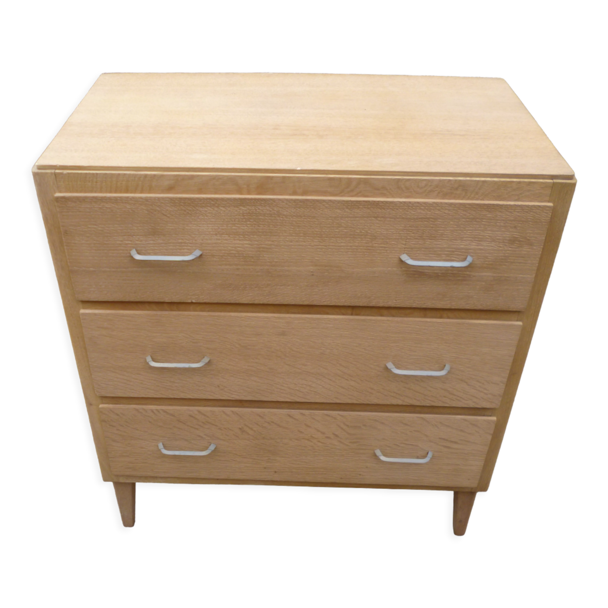 60 year oak chest of drawers