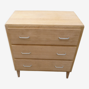 60 year oak chest of drawers