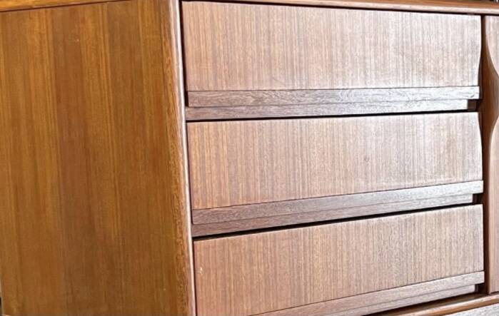 Vintage Scandinavian teak sideboard