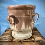 Varnished terracotta jar