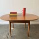 Table à manger extensible moderne du milieu du siècle des années 1960 par Schrieber
