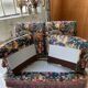 Jean Roche floral sofa