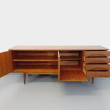 Vintage Scandinavian style teak row from the 60s