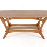 Coffee table 'Huizen' - dutch mid centiry modern design - organic shapes