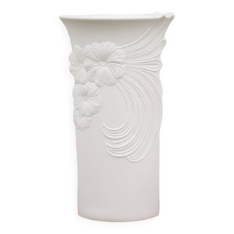 Kaiser Germany Manford Frey vase, art nouveau style biscuit vase, vintage vase, collection, 70's