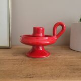 La Redoute x Selency ceramic candle holder 12 red