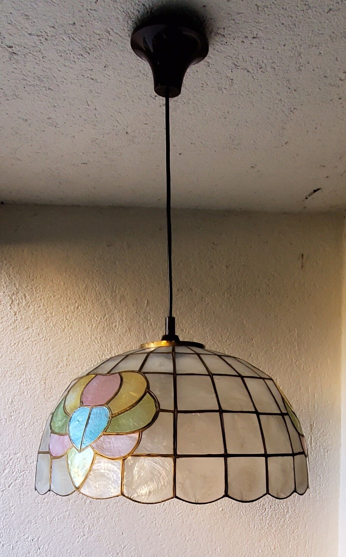 70's mother-of-pearl hanging