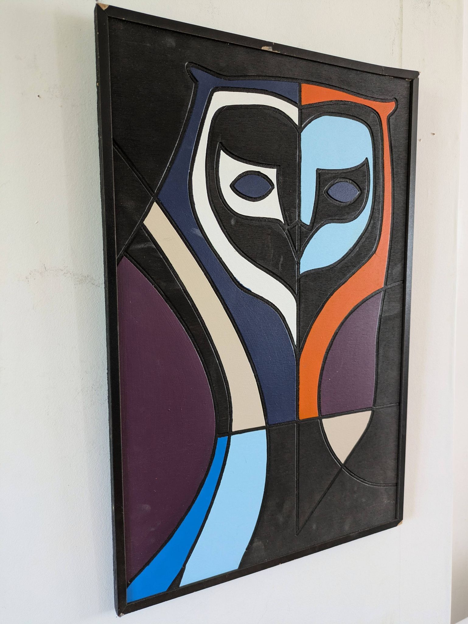 Tableau art tribal animalier