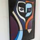 Tableau art tribal animalier