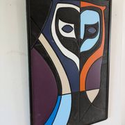 Tableau art tribal animalier