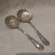 Strawberry set, 2 pieces, 950 silver, Minerva style, Rococo silversmith SAM