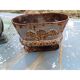 4 cast iron planters from 1900 from Charleville-Mézières