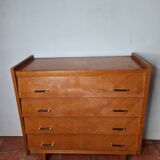 Commode Vintage En Chêne des années 60