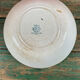 Hollow dish rooster Creil Montereau