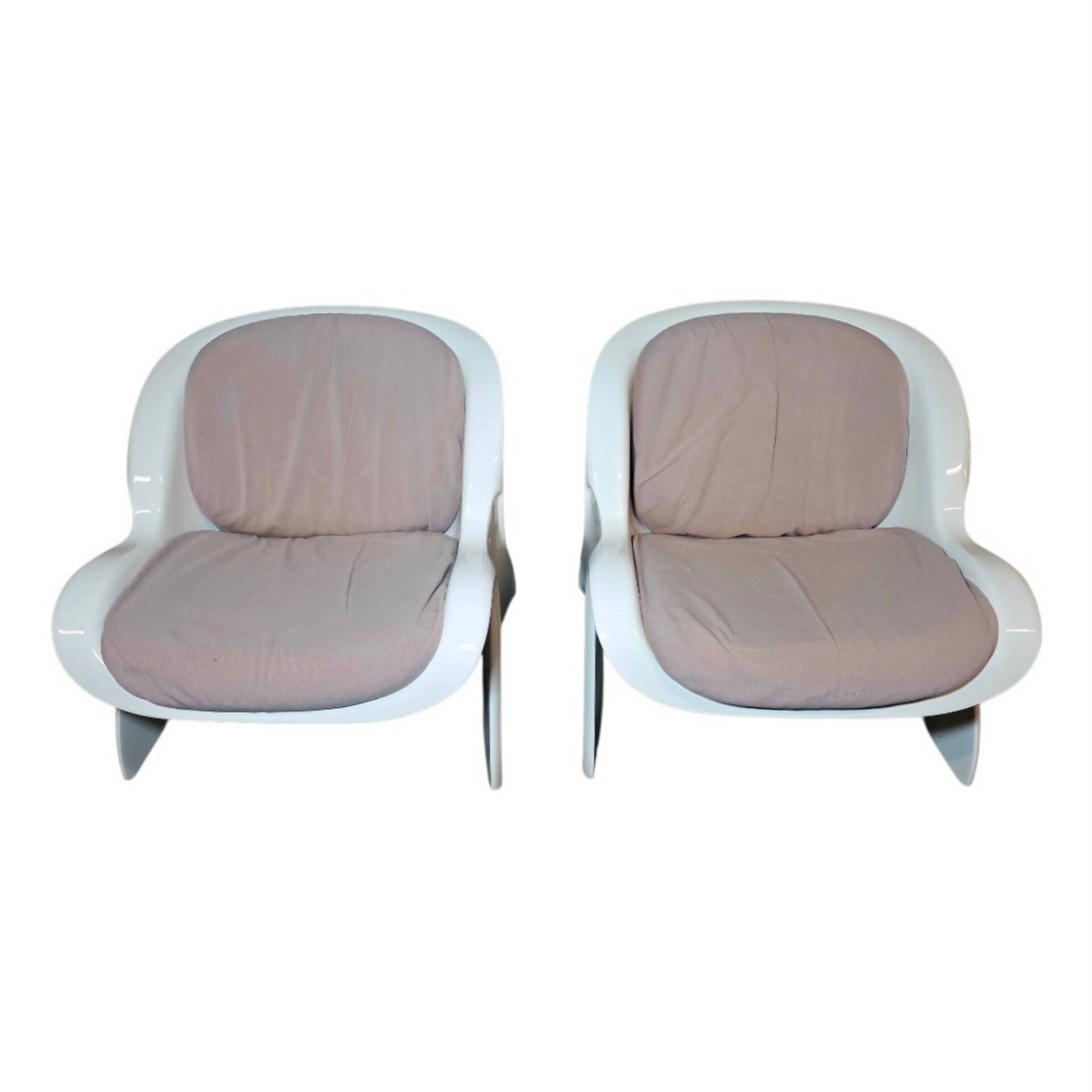 Rare Paire de Fauteuils GN2 par Peter Ghyczy - Circa 1970