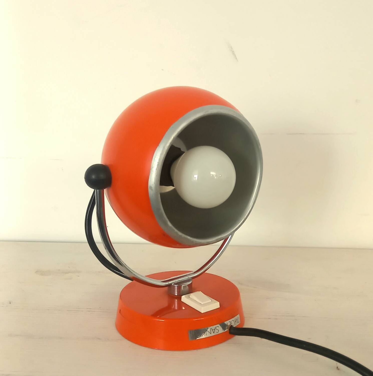 Targetti Sankey année 70, orange