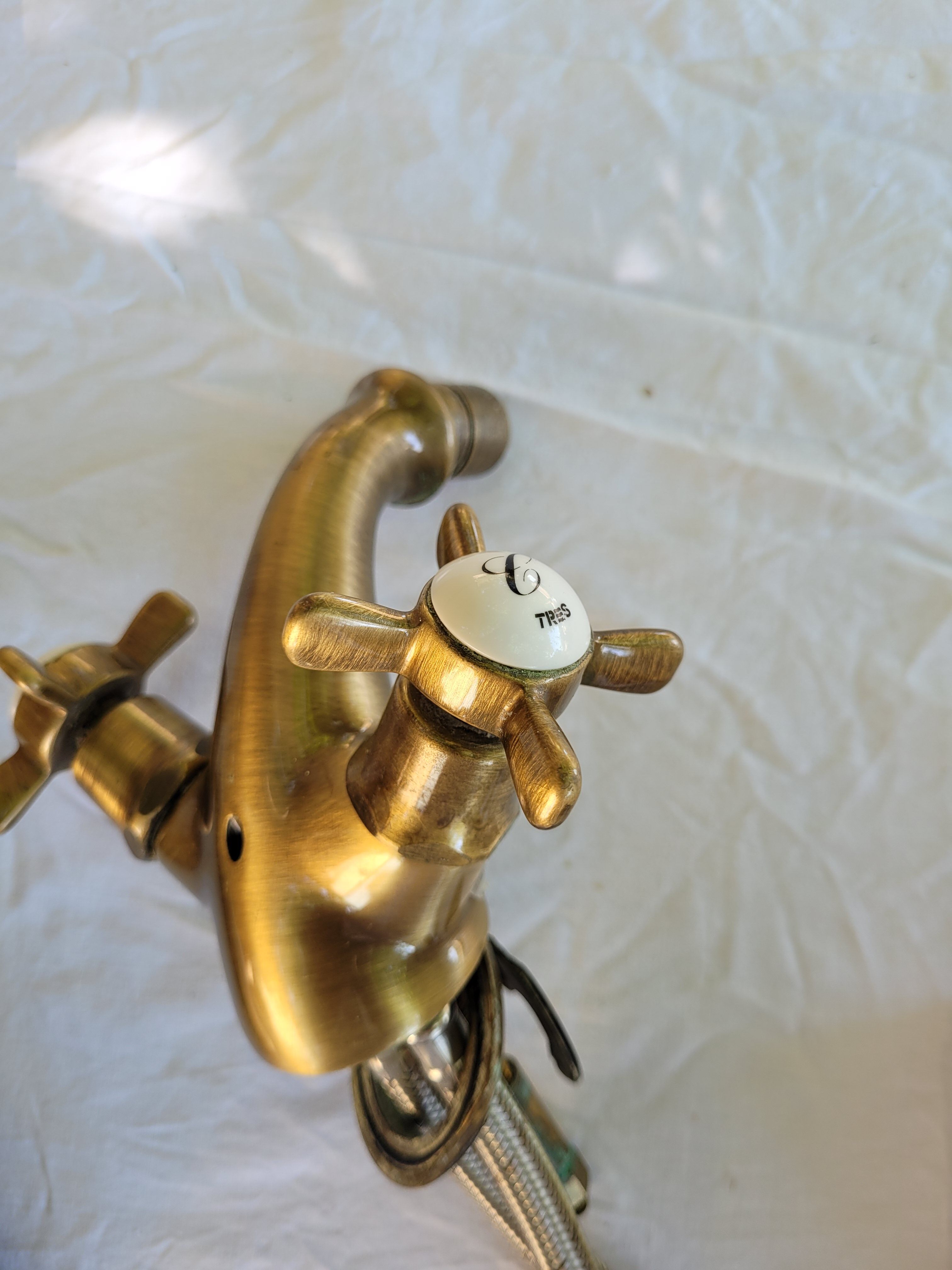 Vintage brass faucet