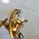 Robinet vintage en laiton