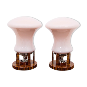 paire de lampes Art Déco,