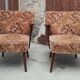 Set de 2 fauteuils de cocktail mid century