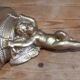 Pair of golden plaster wall selettes