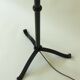 Neoclassical floor lamp in wrought iron