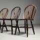 Set of 4 Windsor dining chairs