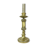 Candle holder in chiseled bronze Louis XVI style