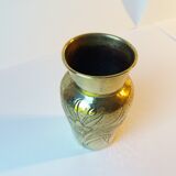 Brass Art Nouveau vase