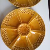 4 plats en faïence de Digoin
