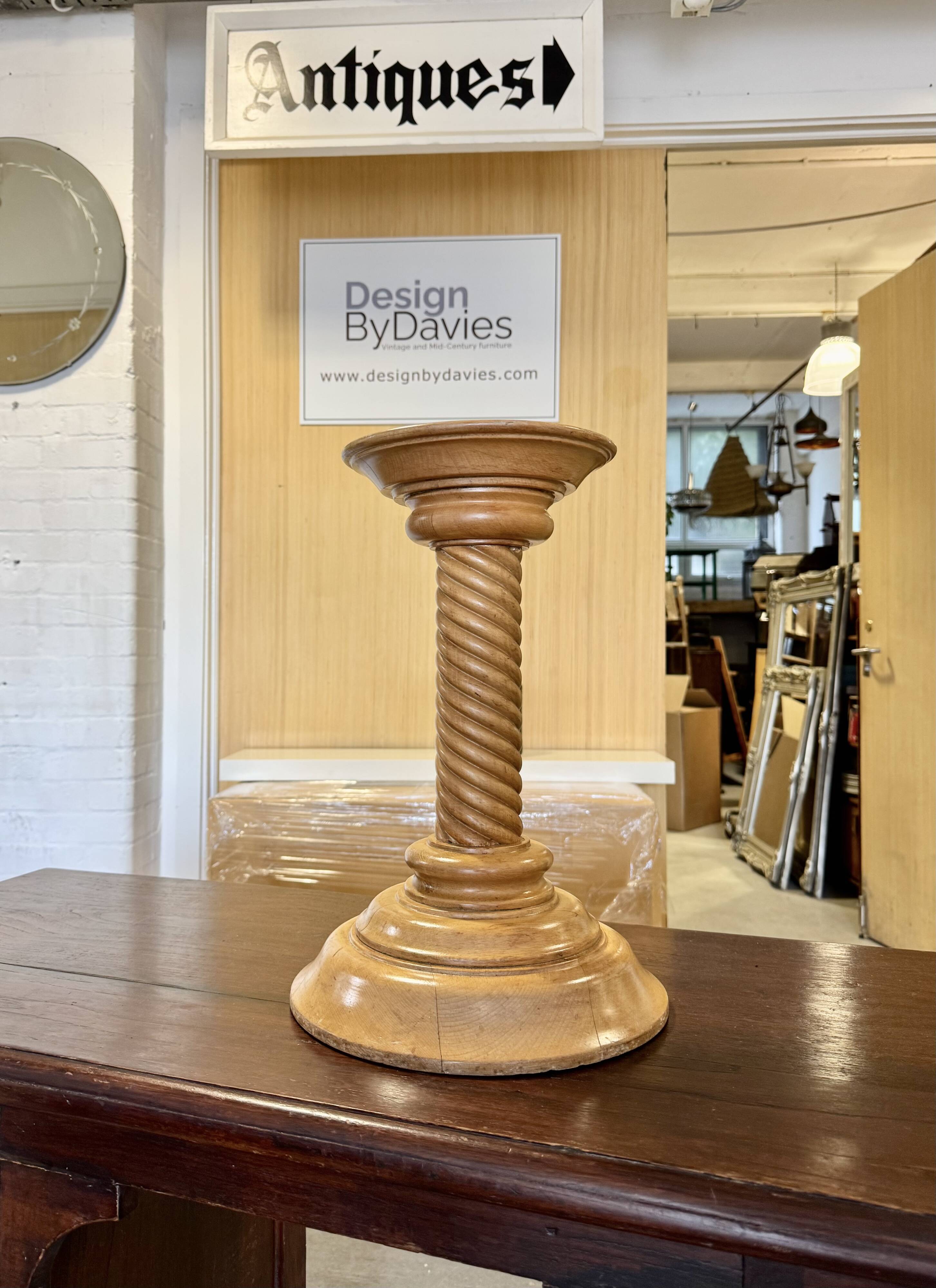 Vintage Wooden Plant Stand