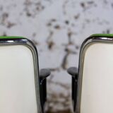 Pair of executive armchairs by Charles Pollock for Knoll