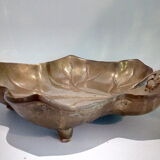 Brass leaf catchall