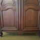 Louis XV period wardrobe in solid oak. 18th century.