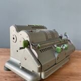 Old Schubert mechanical calculator