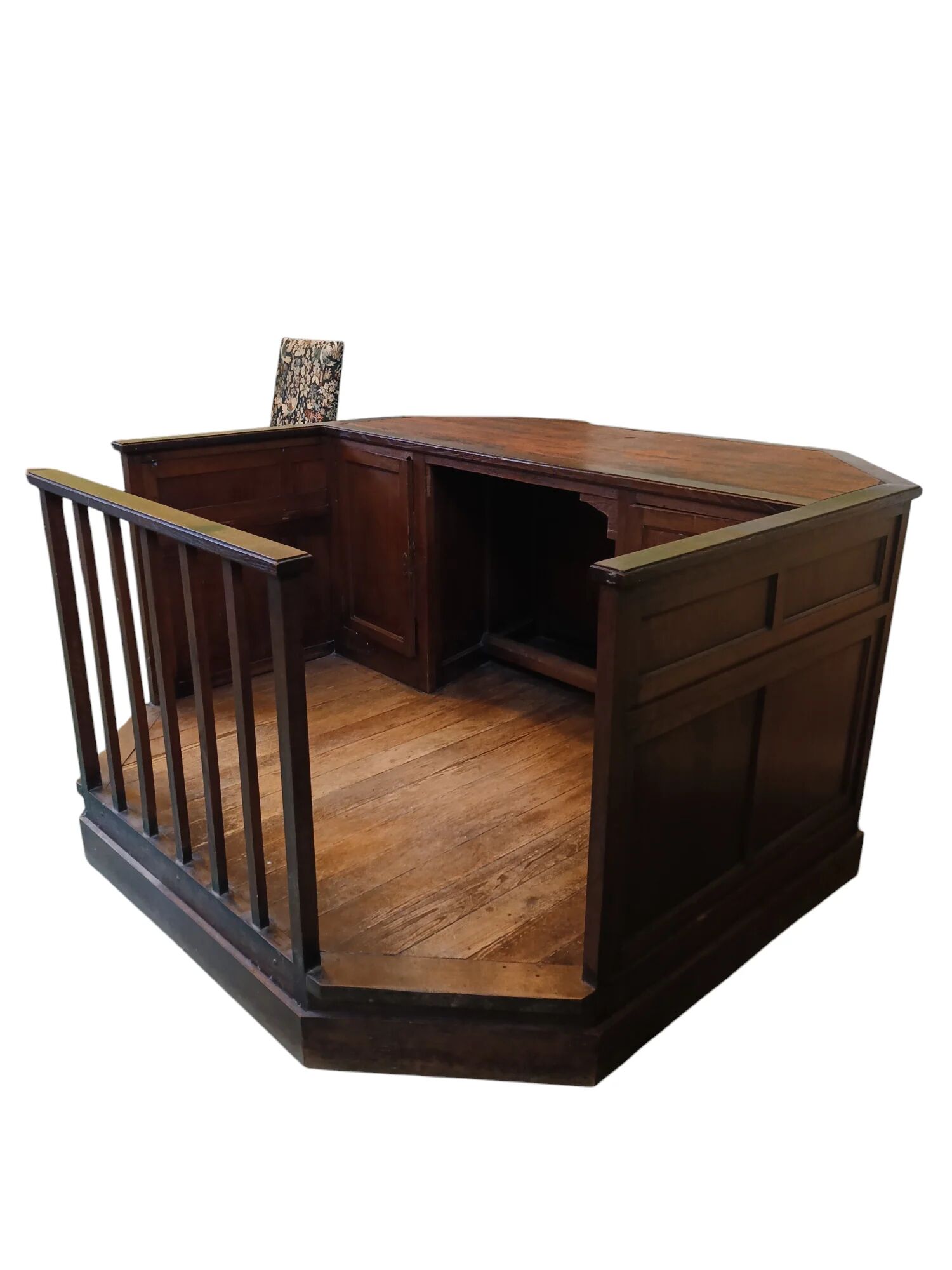 Antique court speaking desk
