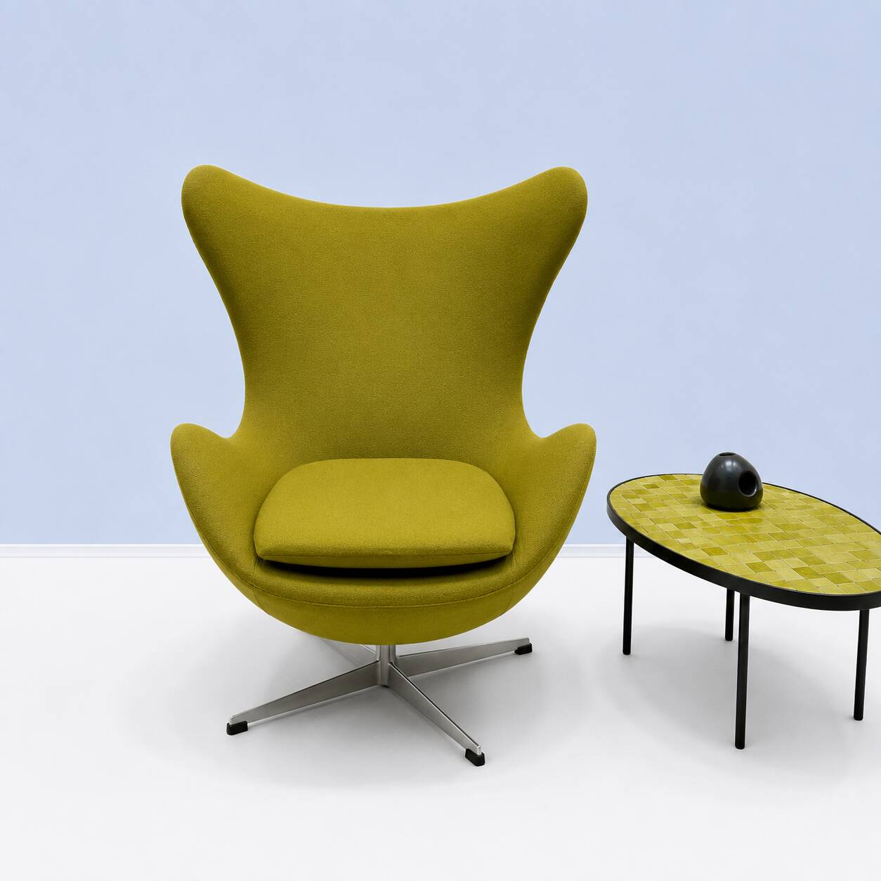 Egg chair, Arne Jacobsen original edition F. Hansen 1960