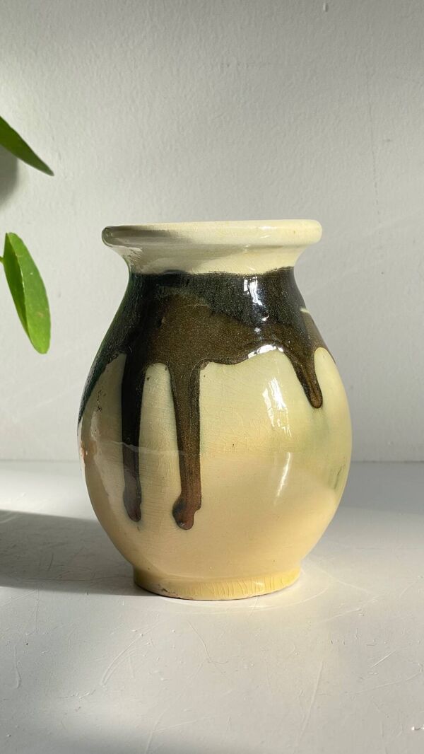 Vase en céramique vintage Aegitna Vallauris France