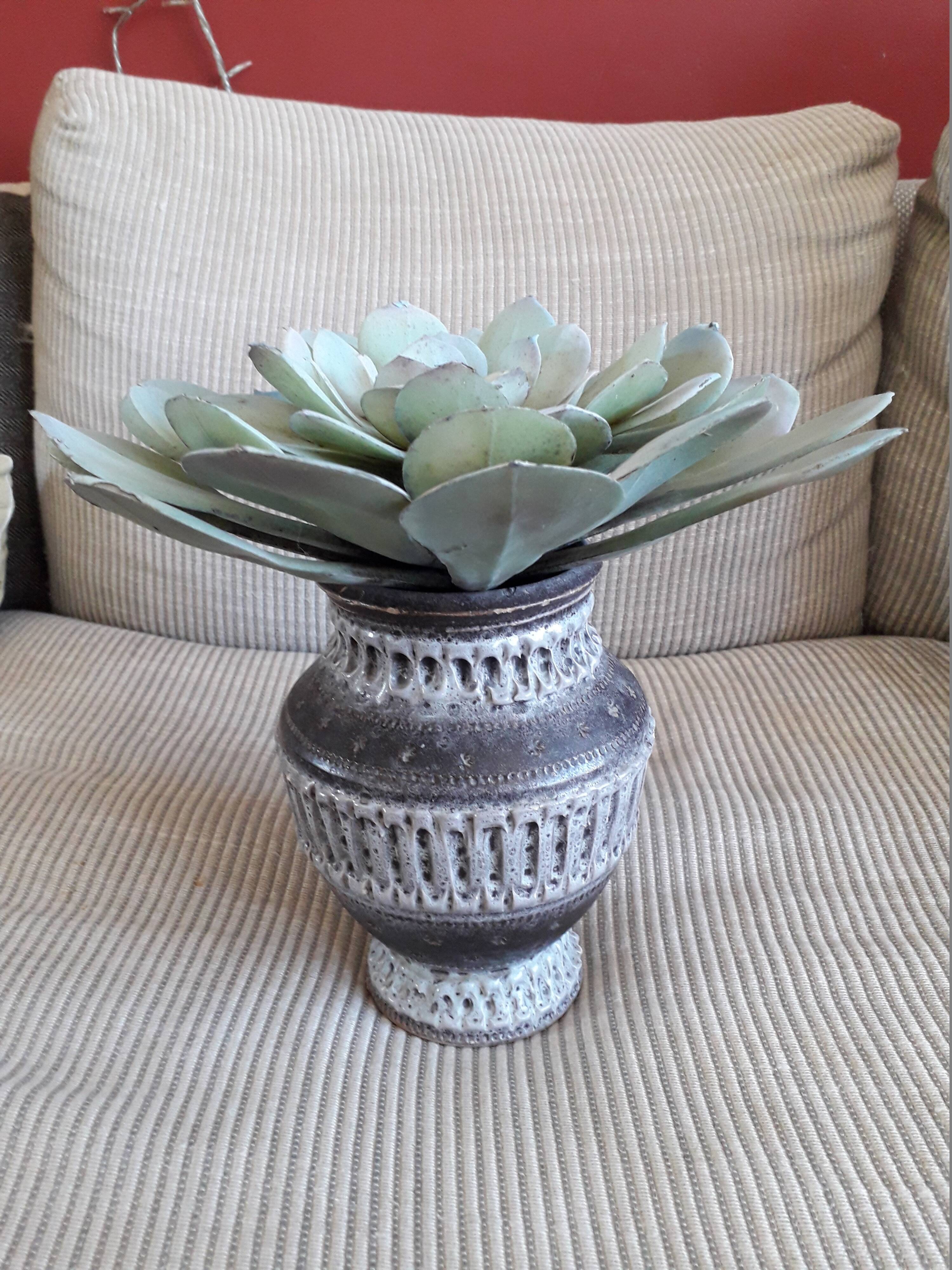 Vintage signed vase