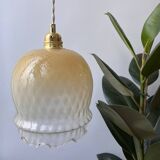 Large tropical style pineapple pendant light