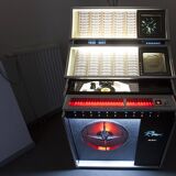 Jukebox Rowe friend from 1963 model "Jal" capa 100 vinyls pop, rock, metal compilation from 1950 to 1990