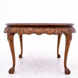 Antique, carved table, Western Europe, around 1910.