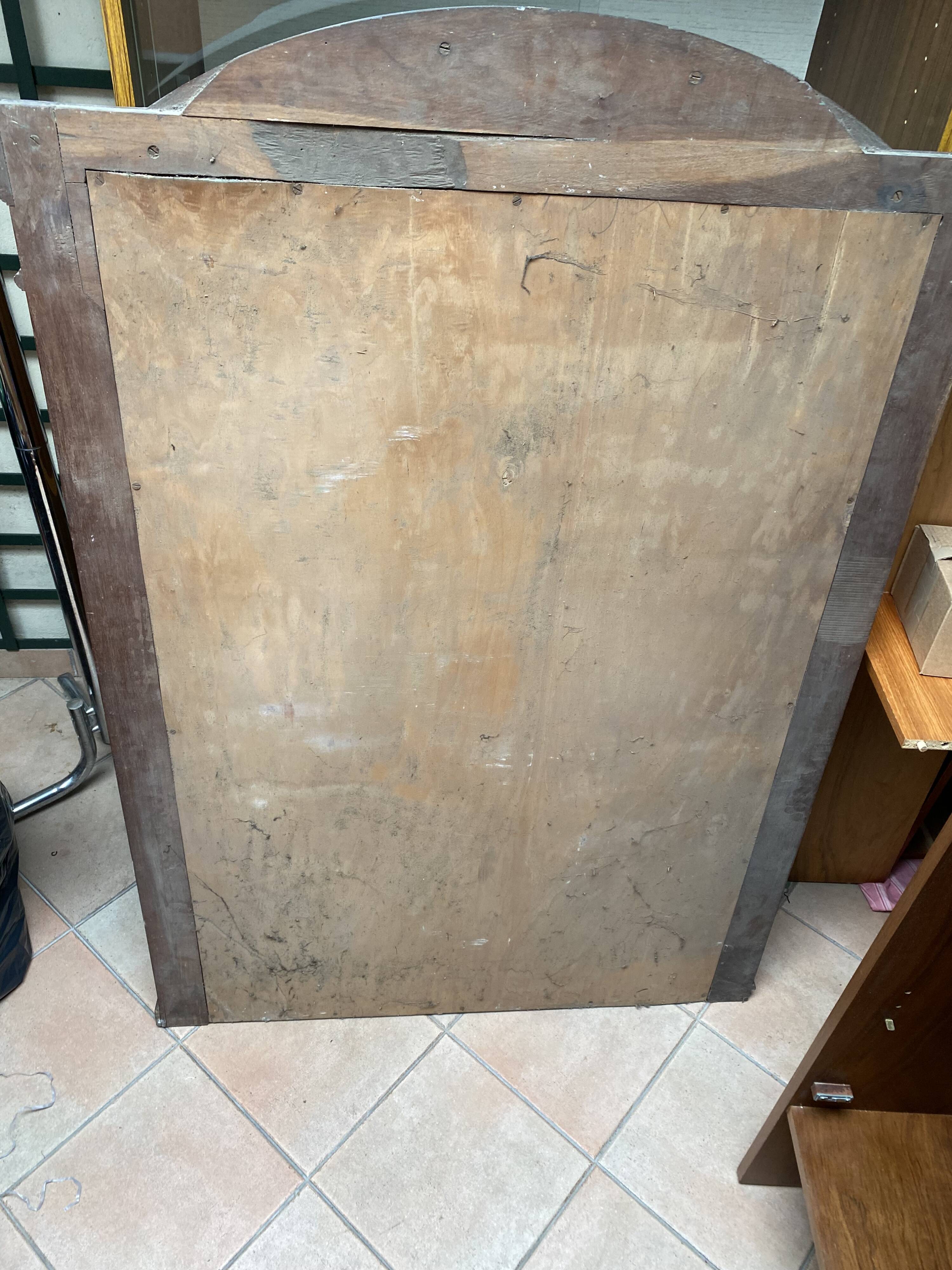 Trumeau grand miroir bois