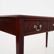 Mahogany desk, Danish design, 1970s, production: Denmark