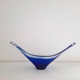 Bayel France blue glass dish