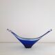 Bayel France blue glass dish