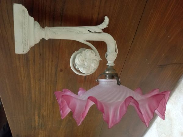 Applique art nouveau en fonte