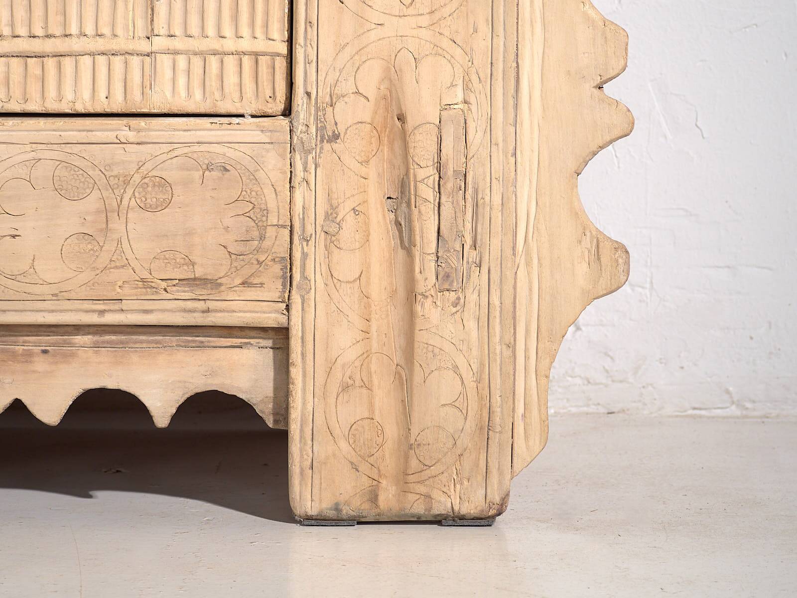 Antique ethnic TV cabinet (c.1850) #55